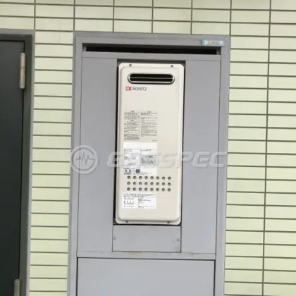 施工後の給湯器（ノーリツ GQ-1628WS BL）