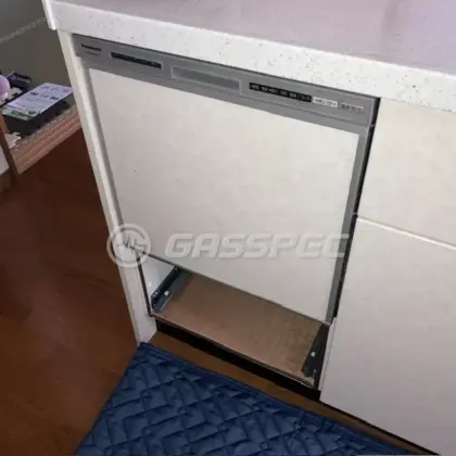 施工前のビルトイン食洗機（NP-45RS6SJK）