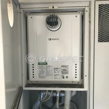 施工後の給湯器（ノーリツ GT-2460AWX-T-1 BL）