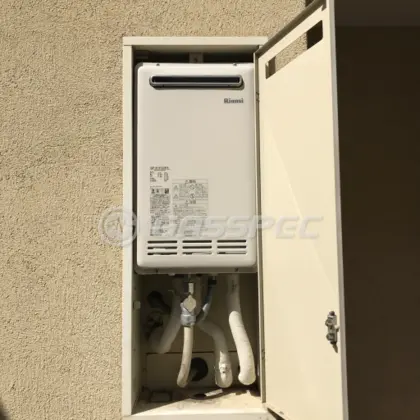 施工後の給湯器（リンナイ RUF-VK1610SAW(B)）