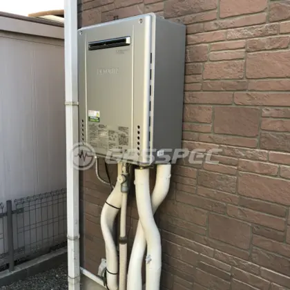 施工後の給湯器（ノーリツ GT-C2462SAWX BL）