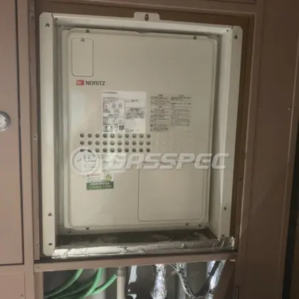 施工後の暖房熱源機（ノーリツ GTH-2445SAWX3H-H-1 BL）