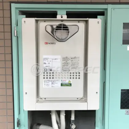 施工後の給湯器（ノーリツ GQ-2427AWX-T-DX BL）