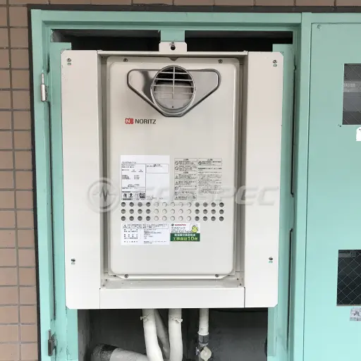 交換後の給湯器（ノーリツ GQ-2427AWX-T-DX BL）