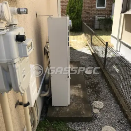 施工後の暖房熱源機（ノーリツ GTH-C2460AW3H BL）