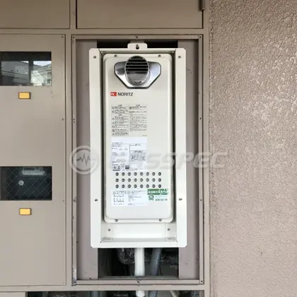 施工後の給湯器（ノーリツ GQ-1628AWX-T-DX BL）