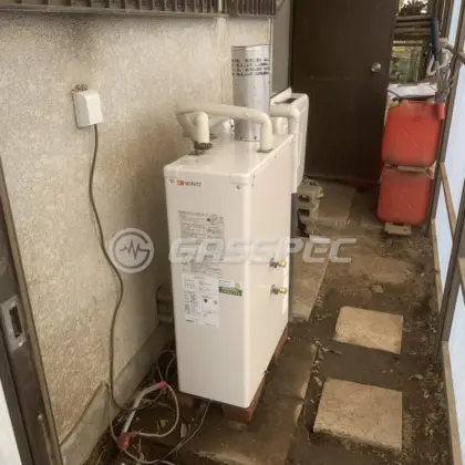 施工後の給湯器（ノーリツ OTX-306SAYV）