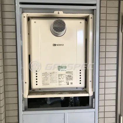 施工後の給湯器（ノーリツ GT-2460AWX-T-1 BL）