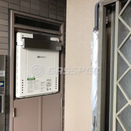 施工後の給湯器（ノーリツ GT-2060SAWX-1 BL）