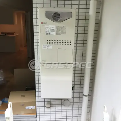 施工後の暖房熱源機（ノーリツ GTH-2444AWX3H-T-1 BL）