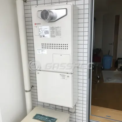 施工後の暖房熱源機（ノーリツ GTH-2444AWX3H-T-1 BL）