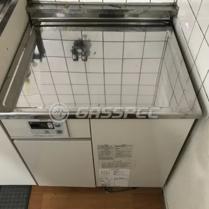 施工後の給湯器（ノーリツ GBG-1610D-2）