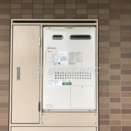 施工後の暖房熱源機（ノーリツ GTH-2444AWX3H-1 BL）