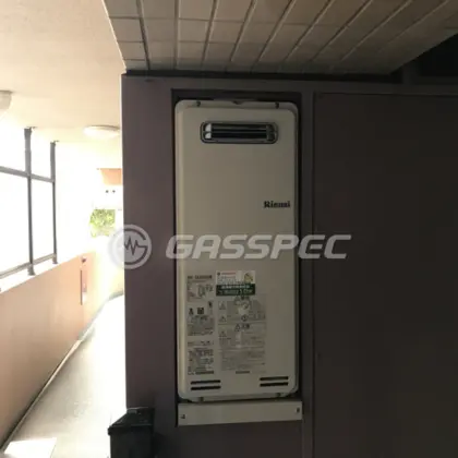 施工後の給湯器（リンナイ RUF-SA2005SAW）