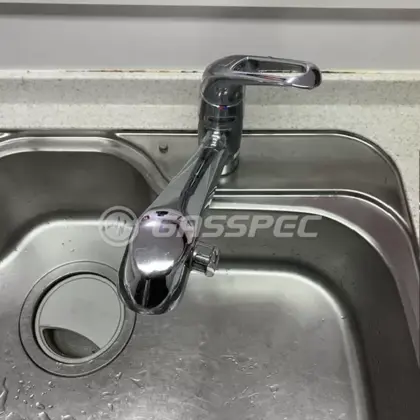 施工前の水栓・蛇口（JF-L450SX(JW)）