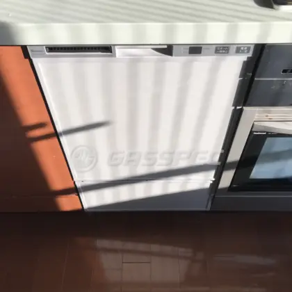 施工後のビルトイン食洗機（リンナイ RSW-F402C-SV）