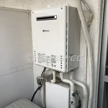 施工後の給湯器（ノーリツ GT-2060SAWX-1 BL）