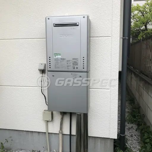 交換後の給湯器（ノーリツ GT-C2462SAWX BL）