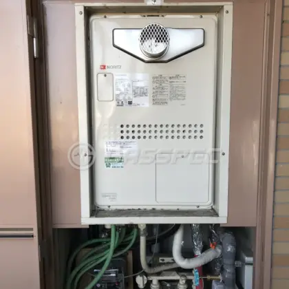 施工後の暖房熱源機（ノーリツ GTH-2444SAWX3H-T-1 BL）