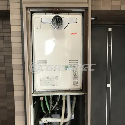 施工後の暖房熱源機（リンナイ RUFH-A2400AT2-3）
