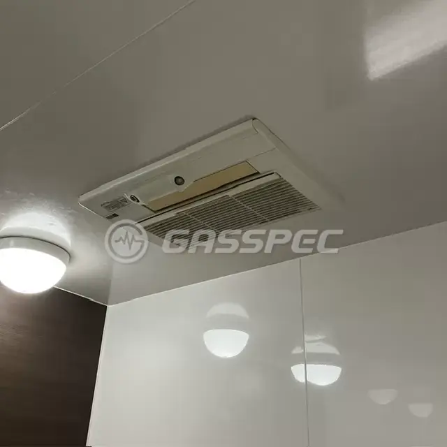 交換前の浴室乾燥機（大阪ガス 161-R910）