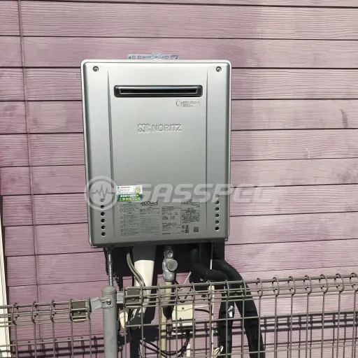 交換後の給湯器（ノーリツ GT-C2462AWX BL）