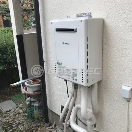 施工後の給湯器（ノーリツ GT-2060SAWX-1 BL）