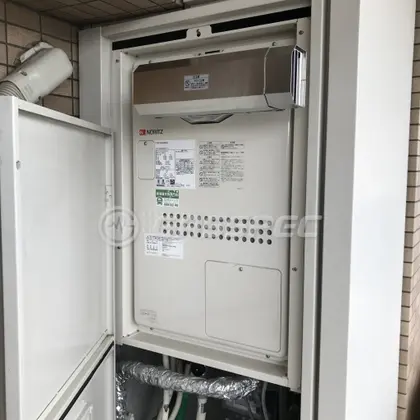 施工後の暖房熱源機（ノーリツ GTH-2444SAWX3H-T-1 BL）