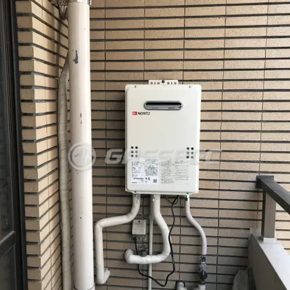 施工後の給湯器（ノーリツ GQ-1639WS-1）