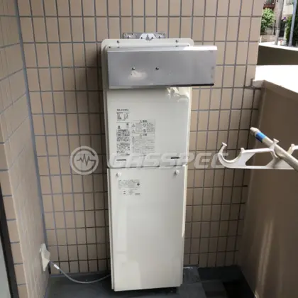 施工後の給湯器（リンナイ RUX-A1615W-E）