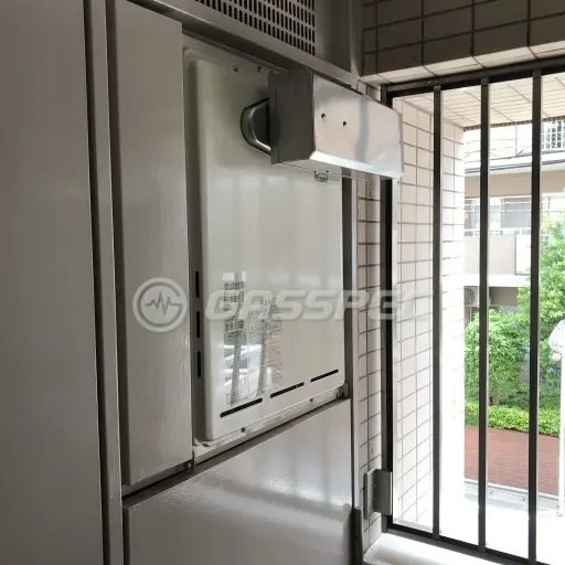 交換後の給湯器（リンナイ RUF-A1615SAA(B)）