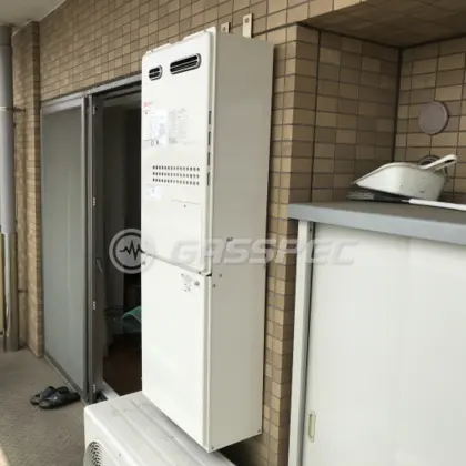 施工後の暖房熱源機（ノーリツ GTH-2444AWX3H-1 BL）
