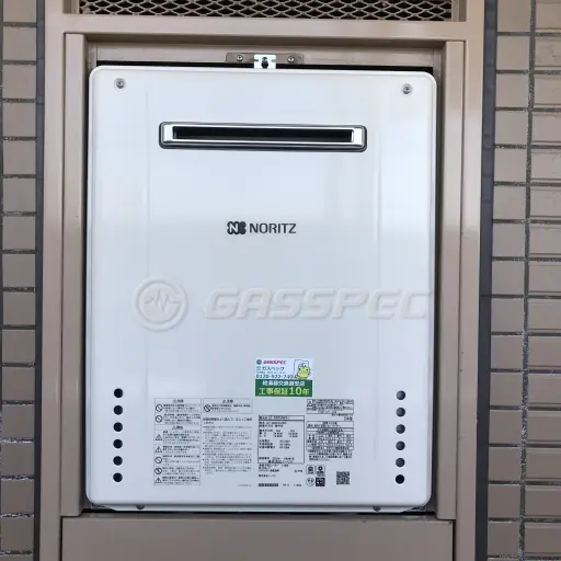 交換後の給湯器（ノーリツ GT-2060SAWX-1 BL）