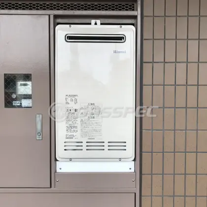 施工後の給湯器（リンナイ RUF-VK2010SAW(B)）