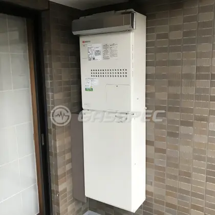 施工後の暖房熱源機（ノーリツ GTH-2444SAWX3H-1 BL）