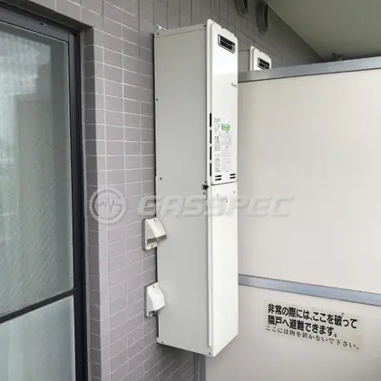 施工後の給湯器（リンナイ RUF-SA1615SAW）