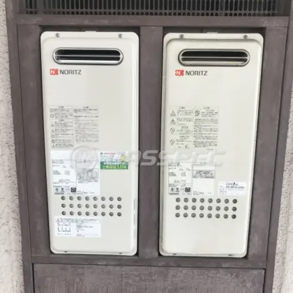 施工後の給湯器（ノーリツ GQ-1628WS BL）