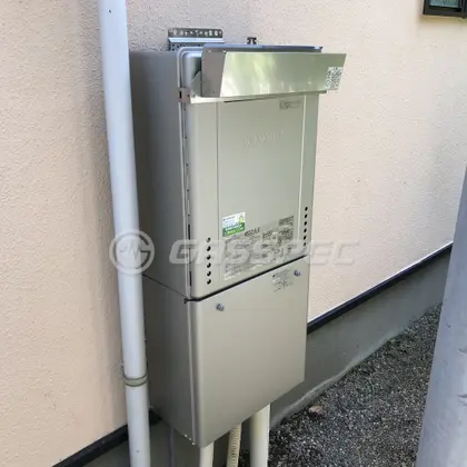 施工後の給湯器（ノーリツ GT-C2462SAWX BL）