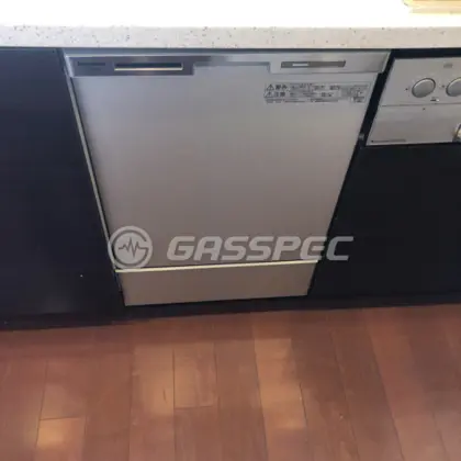 施工後のビルトイン食洗機（パナソニック NP-45MC6T）