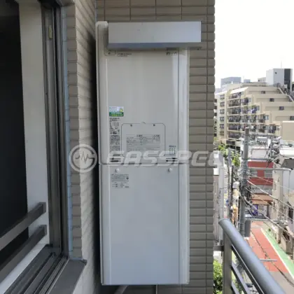 施工後の暖房熱源機（リンナイ RUFH-E2405AA2-3(A)）