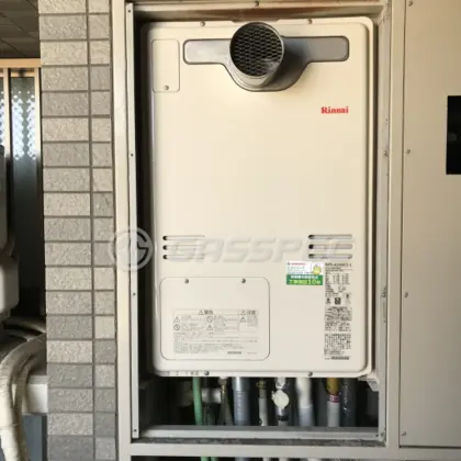 施工後の暖房熱源機（リンナイ RUFH-A2400AT2-3）