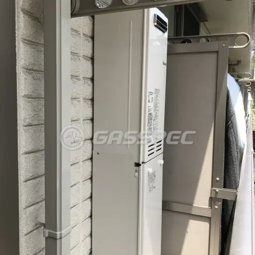 交換後の給湯器（リンナイ RUX-VS1616W(A)-E）