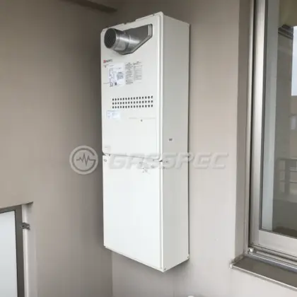 施工後の暖房熱源機（ノーリツ GTH-2444AWX6H-T-1 BL）
