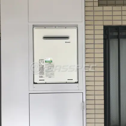 施工後の給湯器（リンナイ RUF-A2405SAW(B)）
