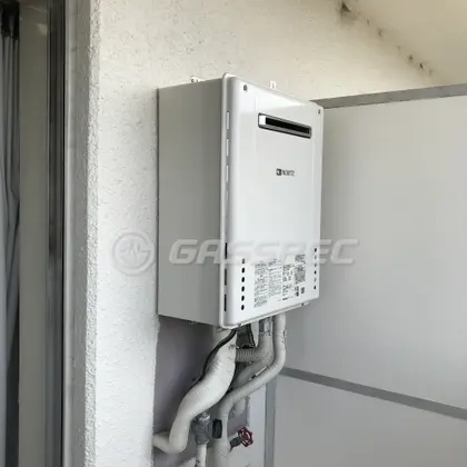 施工後の給湯器（ノーリツ GT-2060SAWX-1 BL）