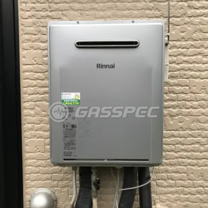 施工後の給湯器（リンナイ RUF-E2406SAW）