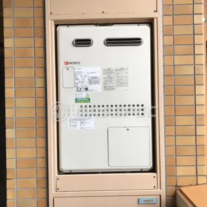 施工後の暖房熱源機（ノーリツ GTH-2044AWX-1 BL）