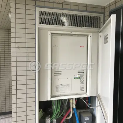 施工後の暖房熱源機（リンナイ RUFH-A2400AU2-3）