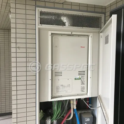 交換後の暖房熱源機（リンナイ RUFH-A2400AU2-3）