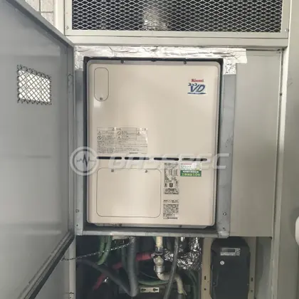 施工後の暖房熱源機（リンナイ RVD-A2400SAU2-3(A)）